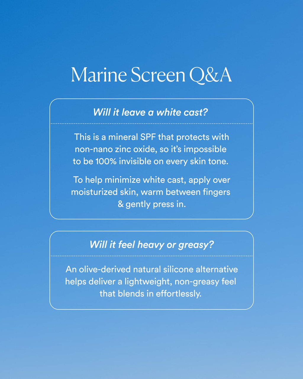 Marine Screen SPF 50 Mineral Sunscreen