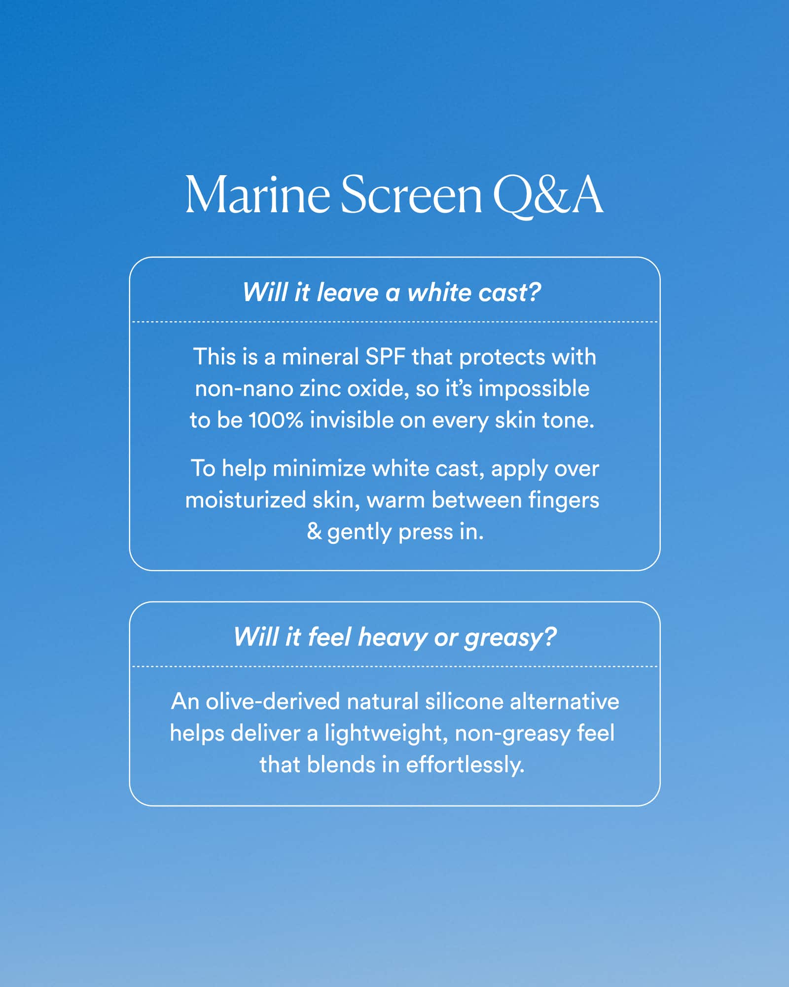 Marine Screen SPF 50 Mineral Sunscreen